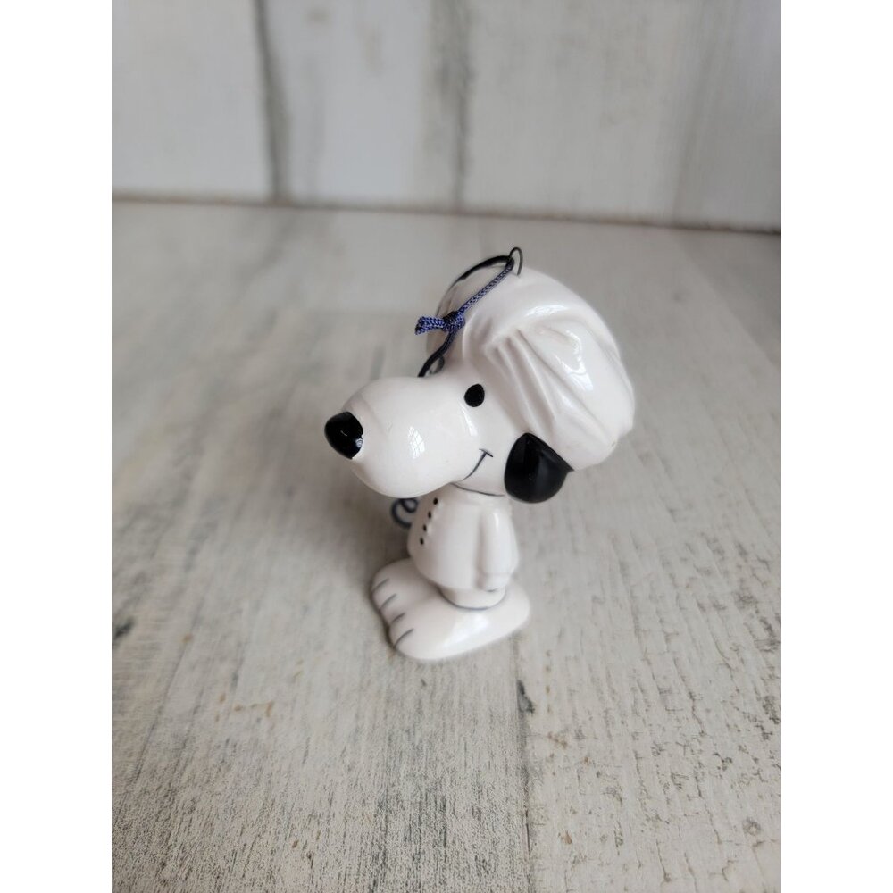 Snoopy ceramic turban head wrap‎ vintage ornament Xmas